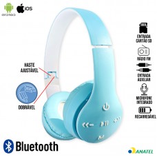 Headphone Bluetooth KTP-100 - Azul